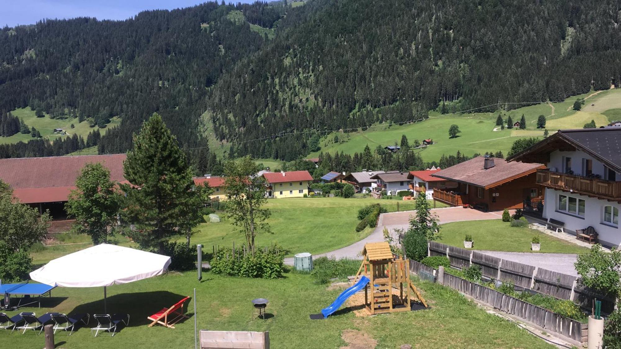 Gluexplatzl Appartements Am Wald 圣马丁安提奈各布里奇 外观 照片