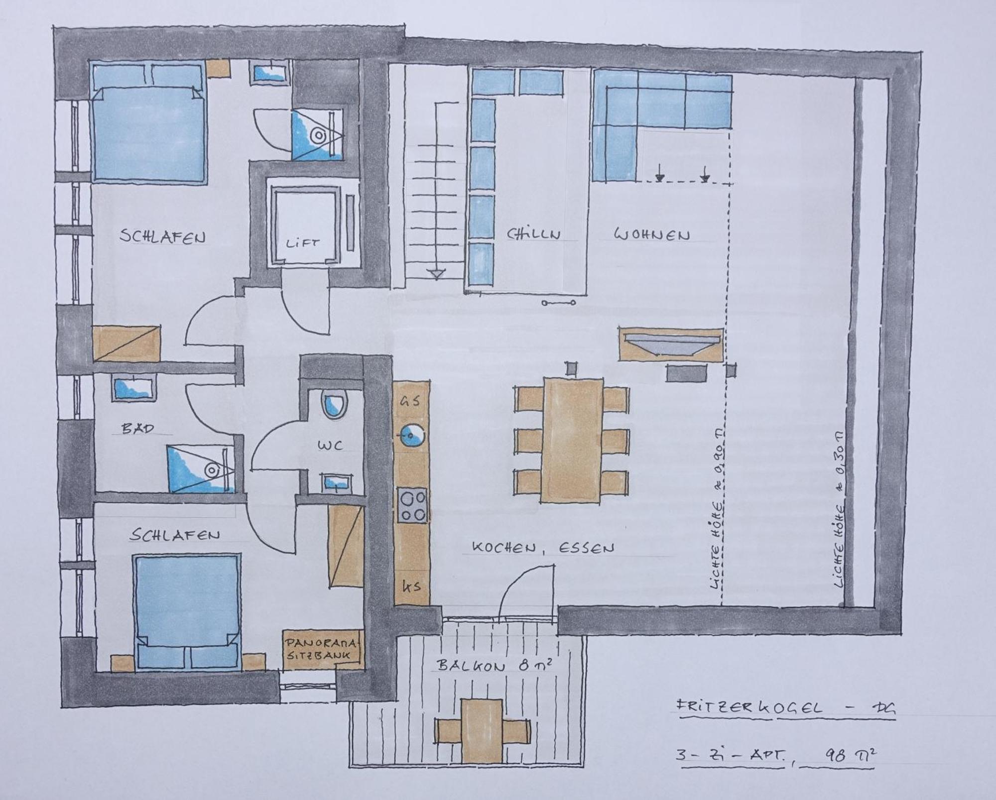 Gluexplatzl Appartements Am Wald 圣马丁安提奈各布里奇 客房 照片