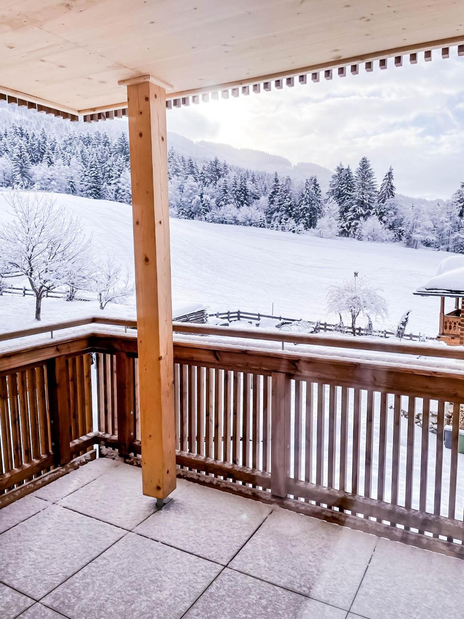 Gluexplatzl Appartements Am Wald 圣马丁安提奈各布里奇 外观 照片