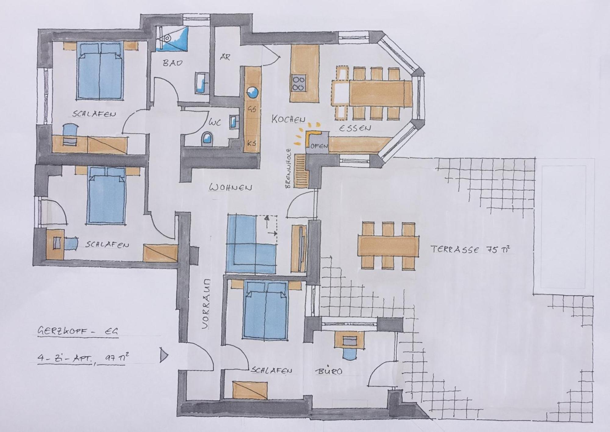 Gluexplatzl Appartements Am Wald 圣马丁安提奈各布里奇 客房 照片
