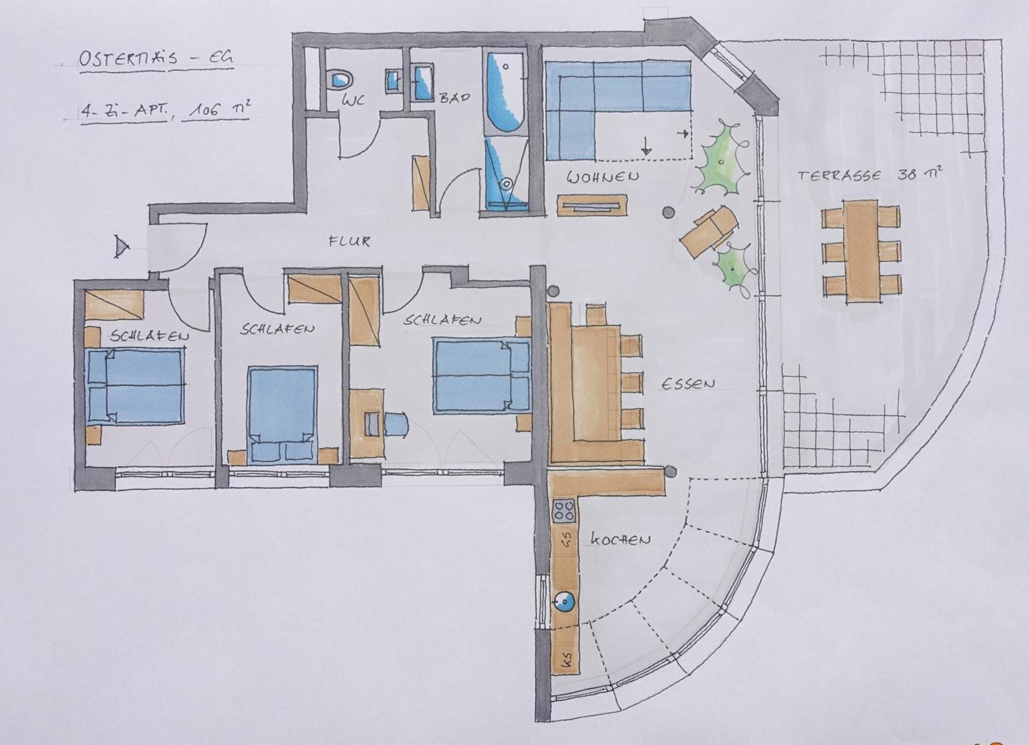 Gluexplatzl Appartements Am Wald 圣马丁安提奈各布里奇 客房 照片